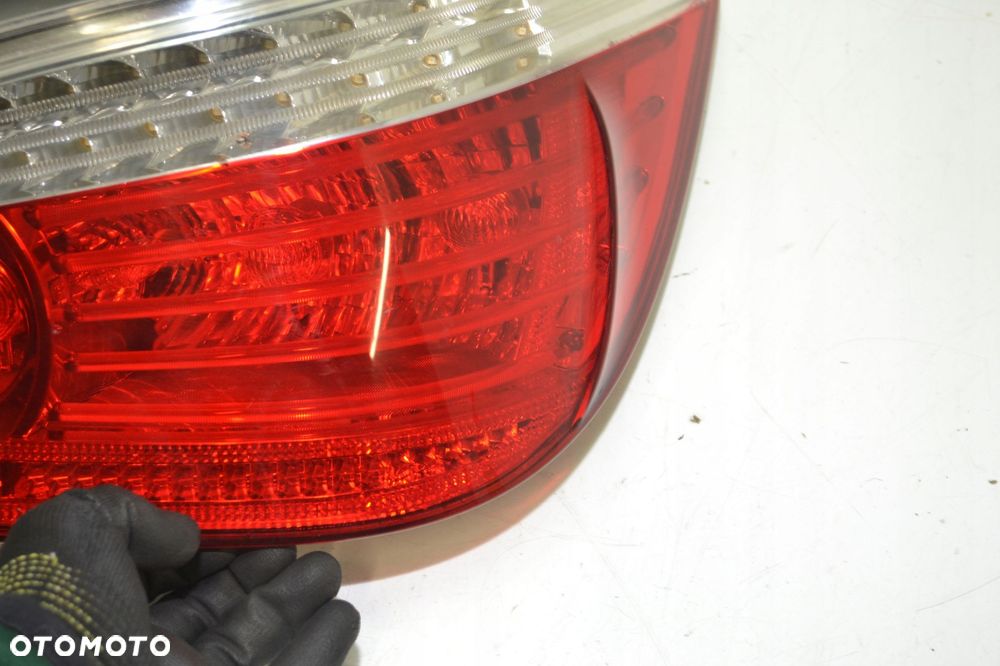 BMW E60 LIFT LCI LAMPA PRAWA TYLNA PRAWY TYŁ HELLA ORYGINAŁ LED - 7