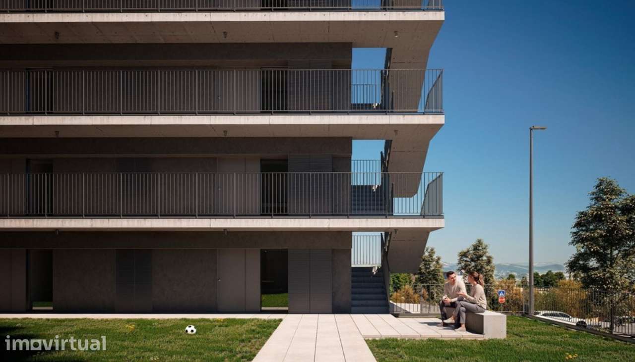 Apartamento T2 com varanda junto ao Metro em Vila Nova de Gaia - Grande imagem: 2/4