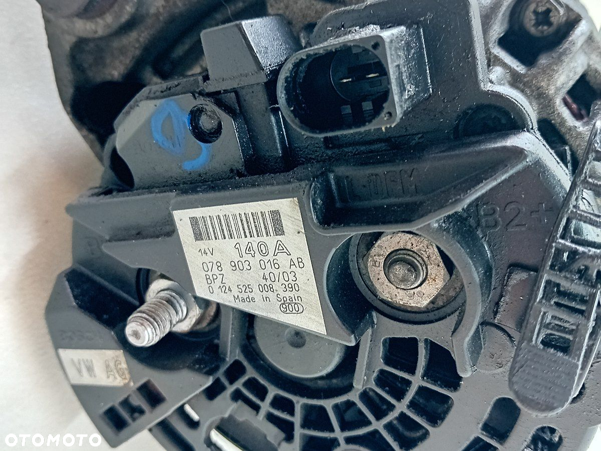 ALTERNATOR SKODA SUPERB I 078903016AB 0124525008  2.5 TDI - 8