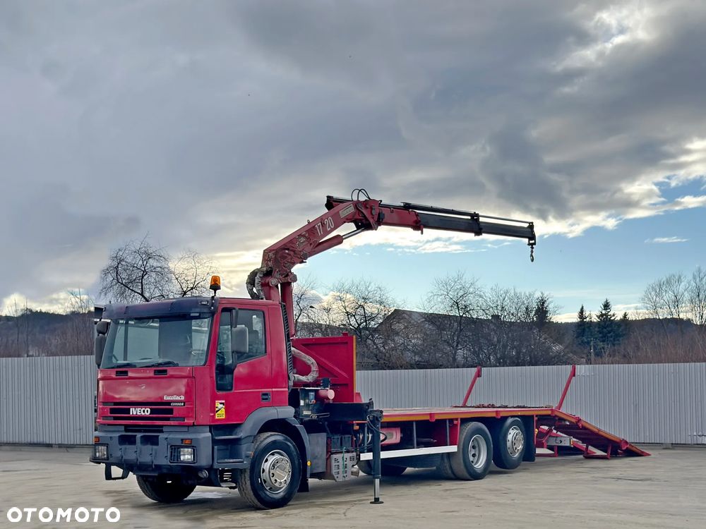Iveco EUROTEC 260E31 * LAWETA 7,30 m * HMF 1723 K3 (B3) * STAN BDB - 2
