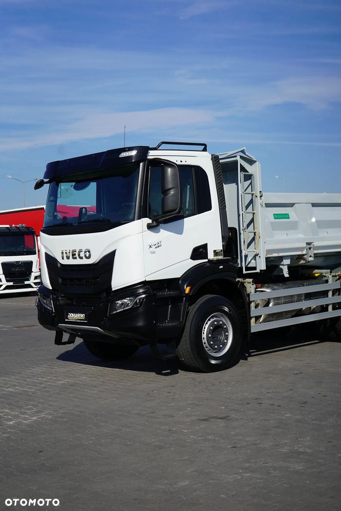 Iveco X - WAY / 480 / E 6 / WYWROTKA / 6 X 4 / 8 000 KM / HYDROBURTA / JAK NOWY - 21