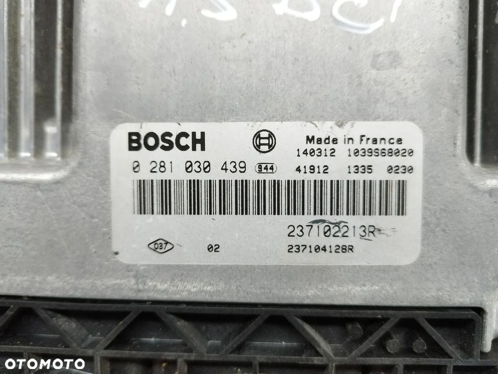 RENAULT CLIO IV STEROWNIK SILNIKA KOMPUTER 1.5DCI 0281030439 - 2