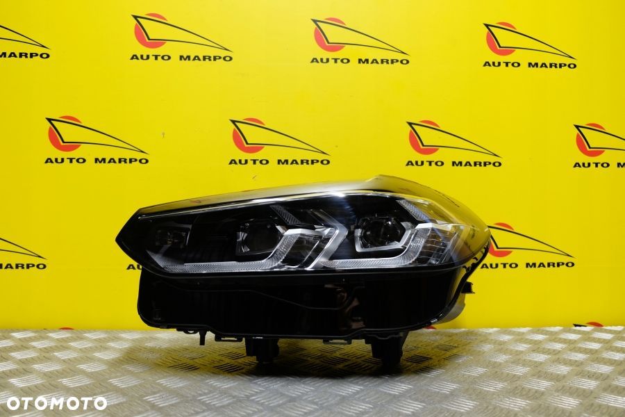 BMW X3 X4 G01 G02 2022- REFLEKTOR LAMPA FULL LED SREBRNA L A95A2913-08 USA - 2