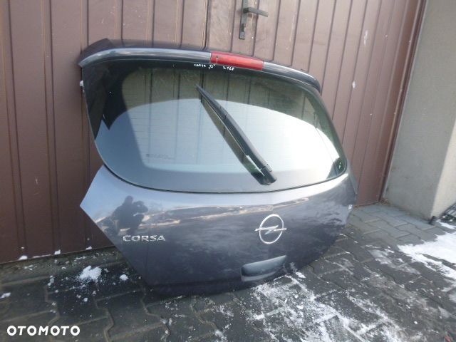 KLAPA TYŁ TYLNA OPEL CORSA D KOMPLETNA Z168 3D - 8