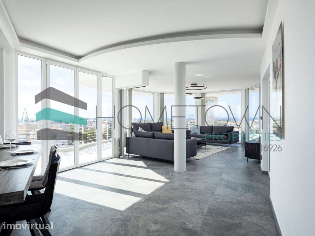 Penthouse T2+1 em Albufeira com vista panorâmica para o mar - Grande imagem: 2/31
