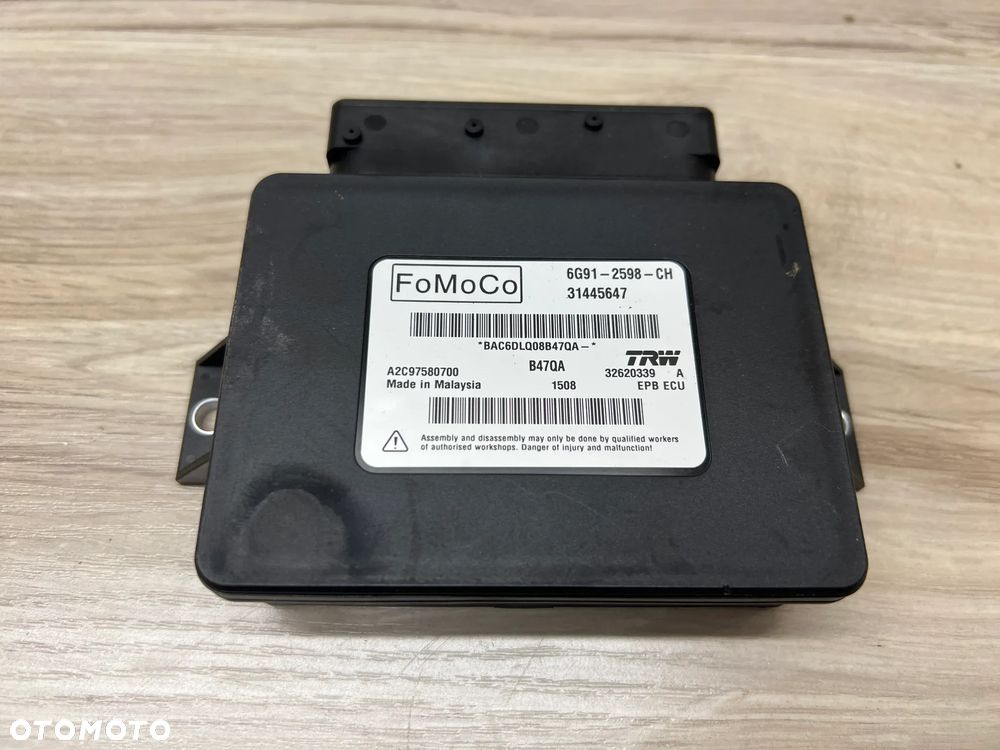 Moduł hamulca ręcznego volvo v60 31445647