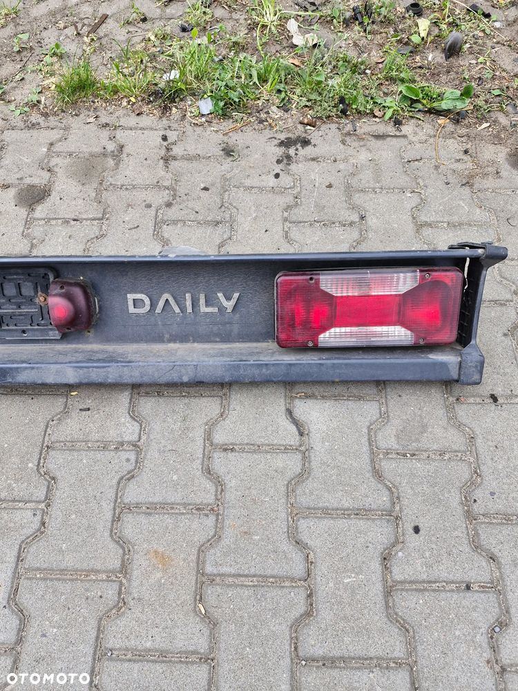 IVECO DAILY ZDERZAK TYLNY BELKA TYLNA TYŁ LAMPY 196CM - 4