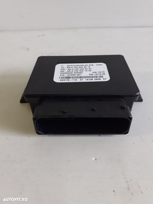 Modul Calculator Frâna De Mână Mercedes Gla Cla X156 W117 W176 W246 - 2