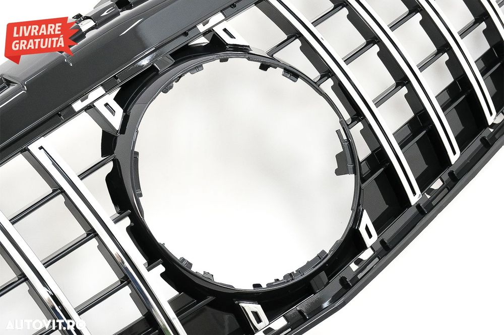 Grila Centrala Mercedes SLC-Class R172 Facelift (2016-2019) GT-R Panamericana Desi- livrare gratuita - 5