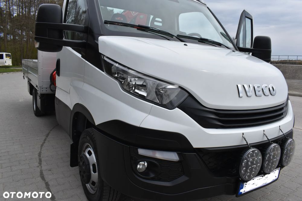Iveco 35C16 HDS/ ŻURAW FASSI F40 STEROWANIE RADIOWE/NISKI PRZEBIEG - 6