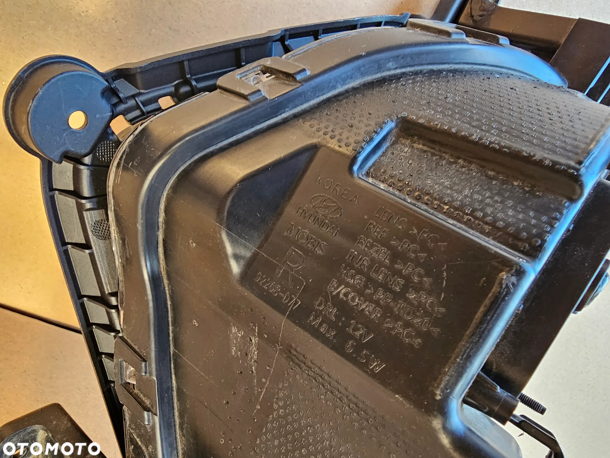 DRL Światło do jazdy dziennej kratka halogen prawy Hyundai Tucson II III Nline - 11