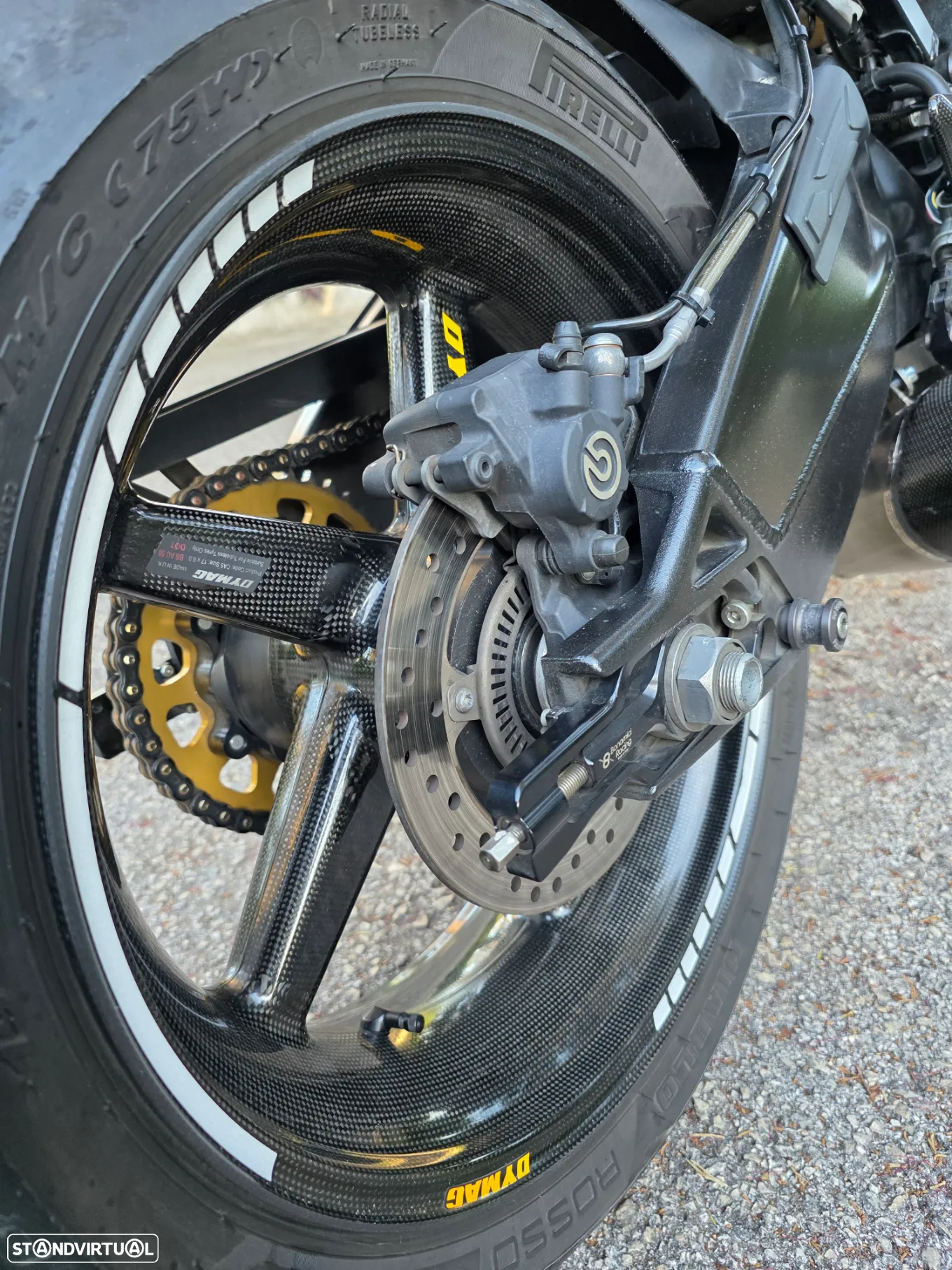 BMW S 1000 RR JANTES CARBONO ESCAPE COMPLETO ARROW C/NOVA ACEITO RETOMA - 8