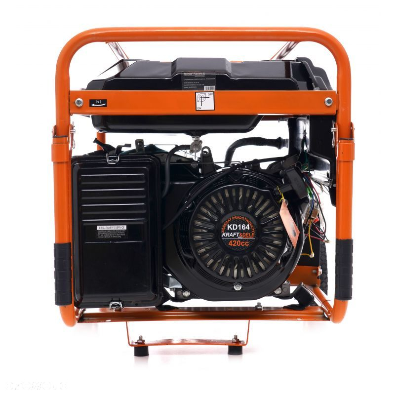 AGREGAT PRĄDOTWÓRCZY GENERATOR PRĄDU 5500W 230V 1FAZOWY ROZRUCH ELEKTRYCZNY - 11