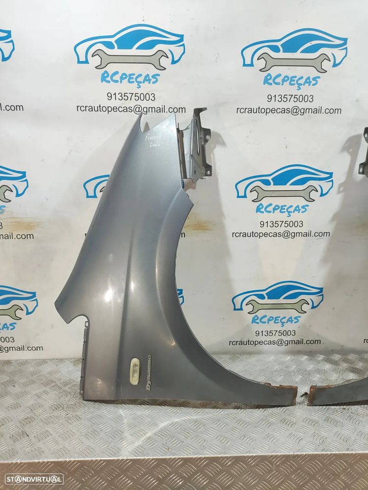 GUARDA-LAMAS ORIGINAL ESQUERDO DIREITO FIAT IDEA 350 51712989 51712988 GUARDA LAMAS GUARDALAMAS - 6