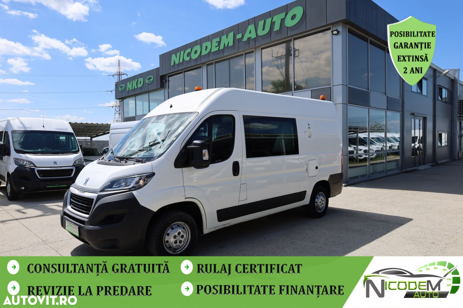 Peugeot Boxer 2.0 130 HP L2H2 cu 7 locuri - 2