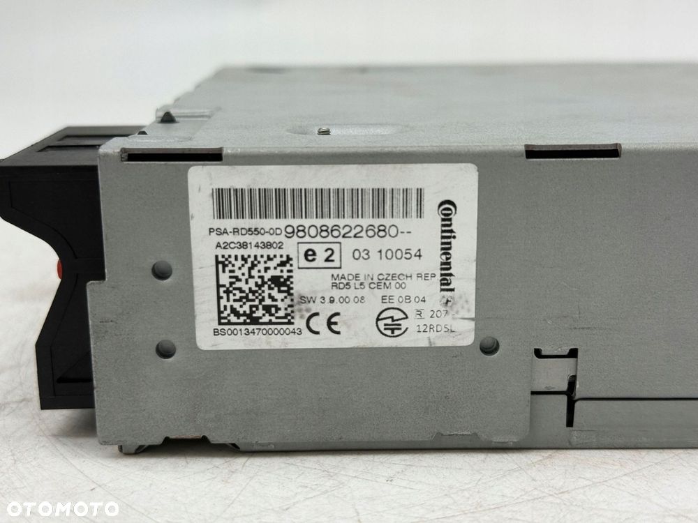 stacja multimedialna radio citroen ds4 9808622680 - 4