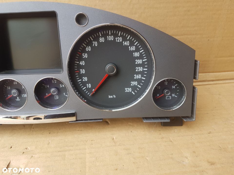 VW Phaeton licznik prędkościomierz 6.0 W12 mały przebieg - 3