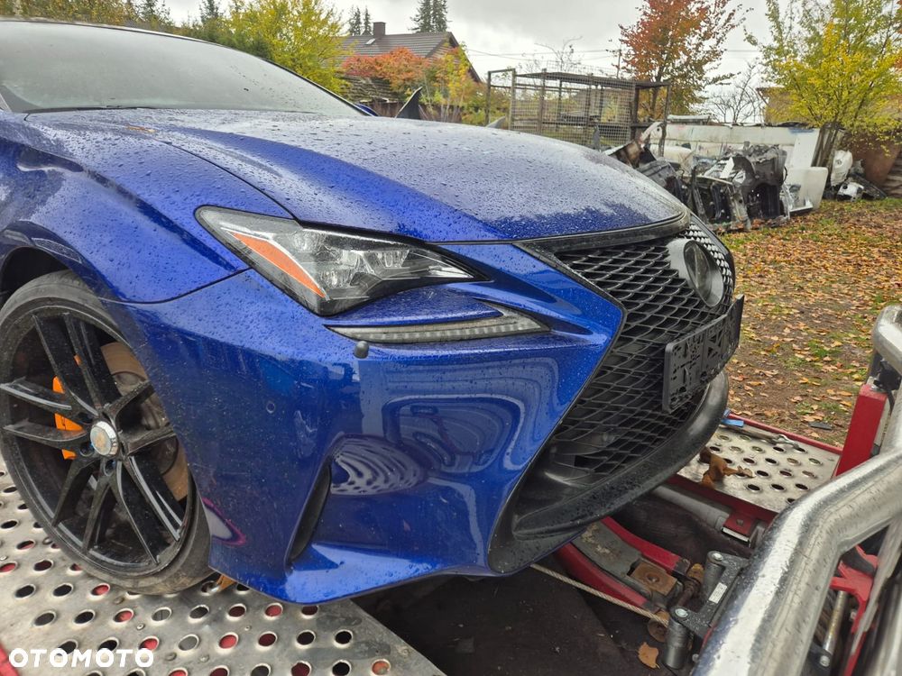 LAMPA BŁOTNIK MASKA ZDERZAK CHŁODNICE LEXUS RC200T 2015-2020 - 2