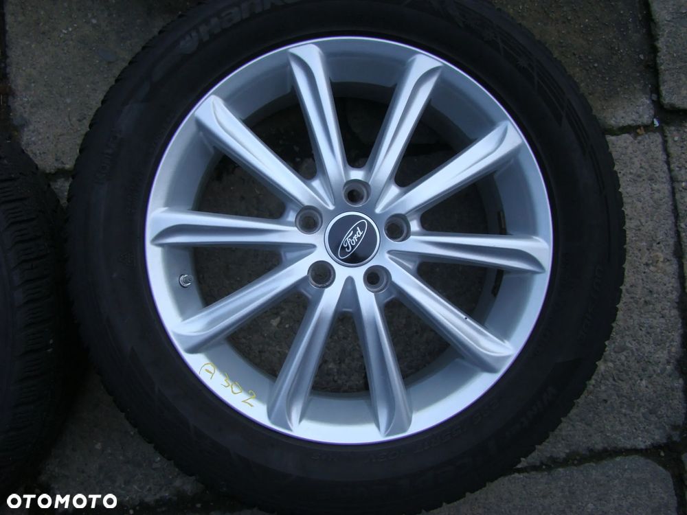 a302 5x108 Ford Kuga S-Max 7jx17 opony zima 235/55 R17 czujniki - 3