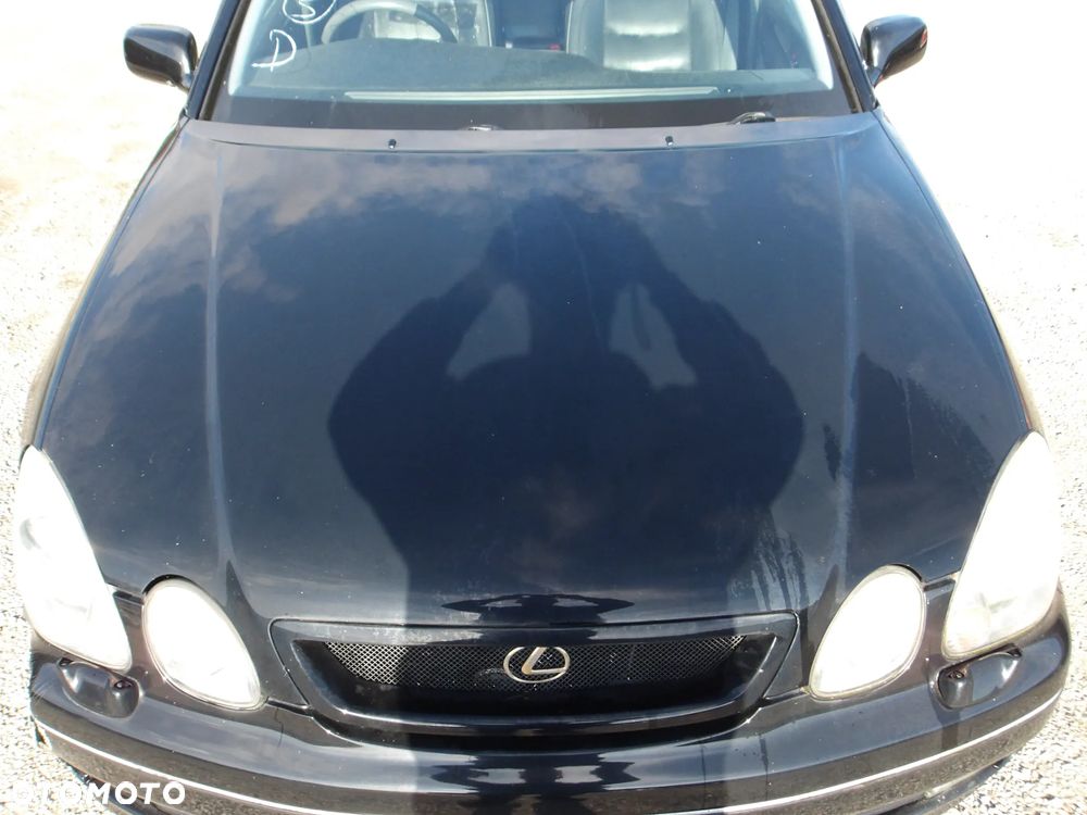 MASKA POKRYWA SILNIKA LEXUS GS300 MK2 CZARNA 202