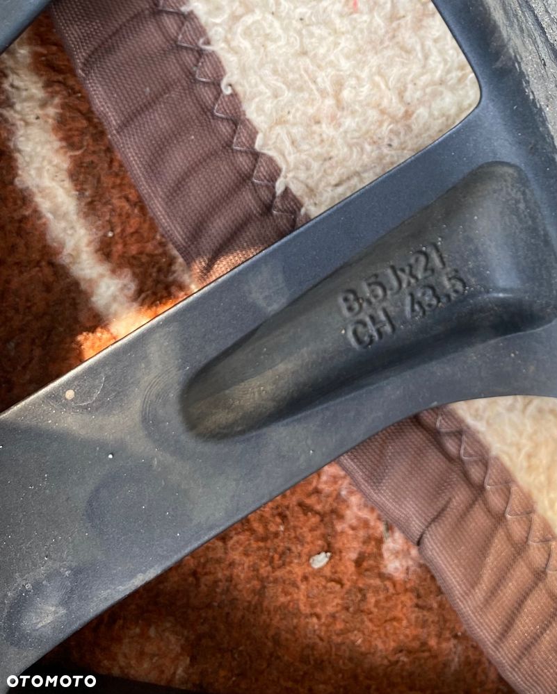 LAND ROVER RANGE ROVER SPORT L461 VOGUE L460 ORYGINALNA ! felga aluminiowa 21 cali 21” 8.5x21 ET43.5  5x120 8.5 8 1/2 Jx21 ET 43.5  N9X2-CB  N9X2-DB 8713-3  N9XM-EB  032618 - 10