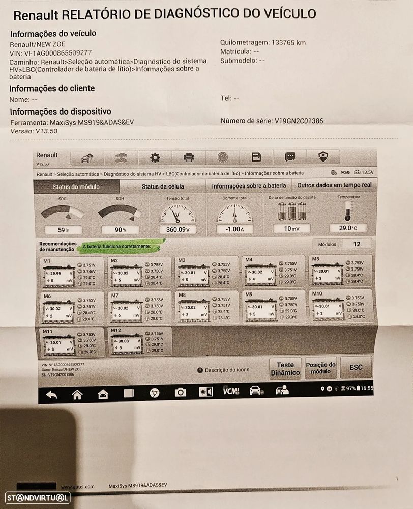 Renault Zoe (c/ Bateria) Intens 50 - 16