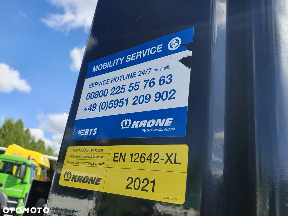Krone Firana Standard Oś Podnoszona Opony 90% Stan Idealny! - 15