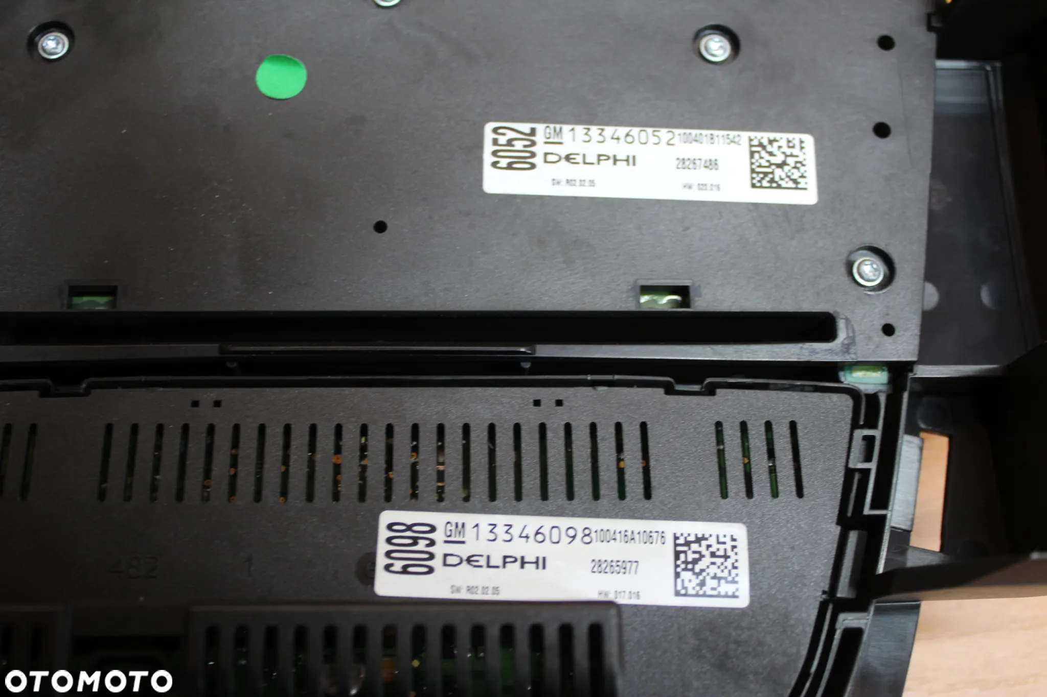 RADIO PANEL WYŚWIETLACZ PANEL KLIMATYZACJI OPEL ASTRA J CD500 EUROPA 13337251 13346052 13346098 13223793 - 15
