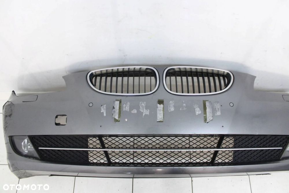 BMW 5 E60 E61 LIFT 2007R- ZDERZAK PRZÓD PRZEDNI PDC XENON A52 - KOD LAKIERU - 6