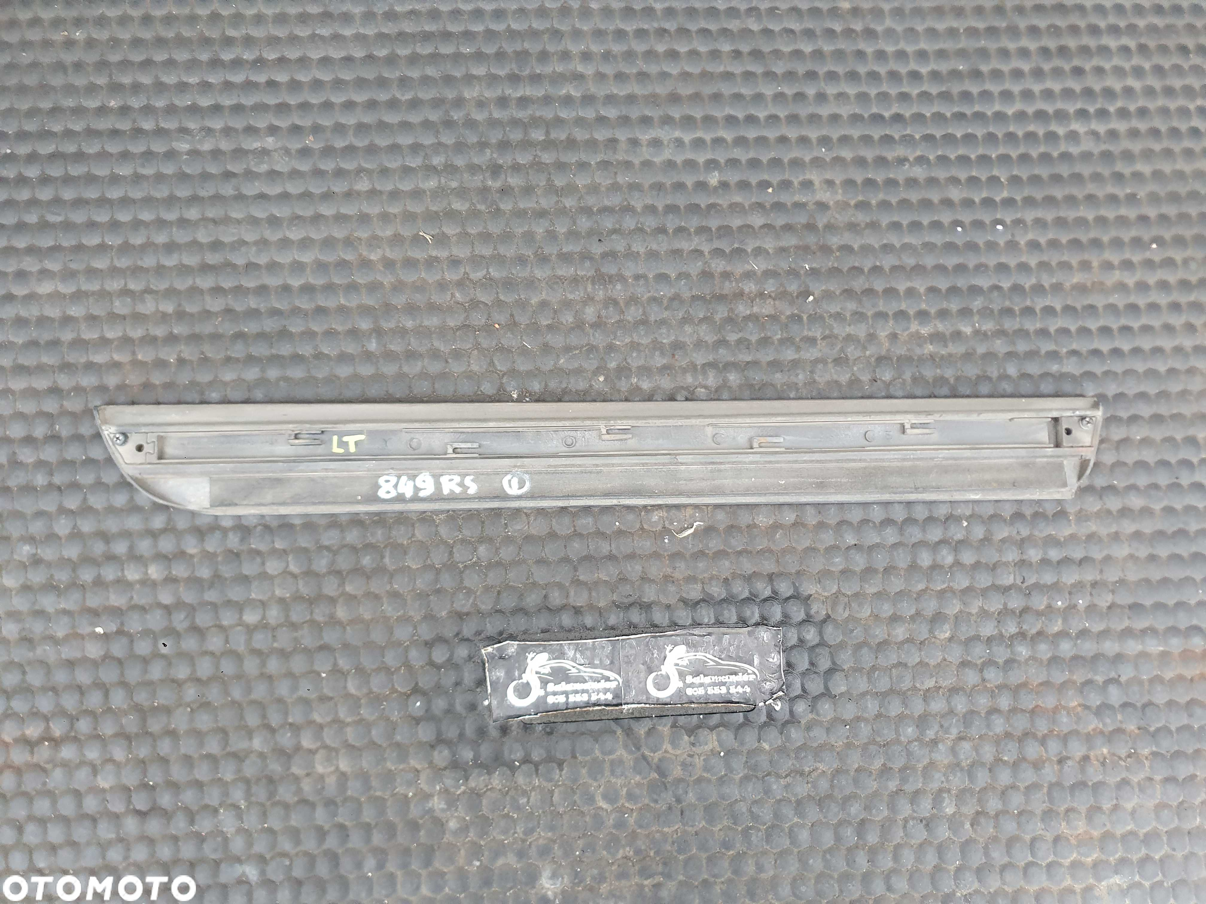 Listwa 8E0853969 8E0853970 Listwy Dolne Drzwi Tyl Tylne Lewa Prawa Szare Audi A4 B6 Sedan Kombi - 12