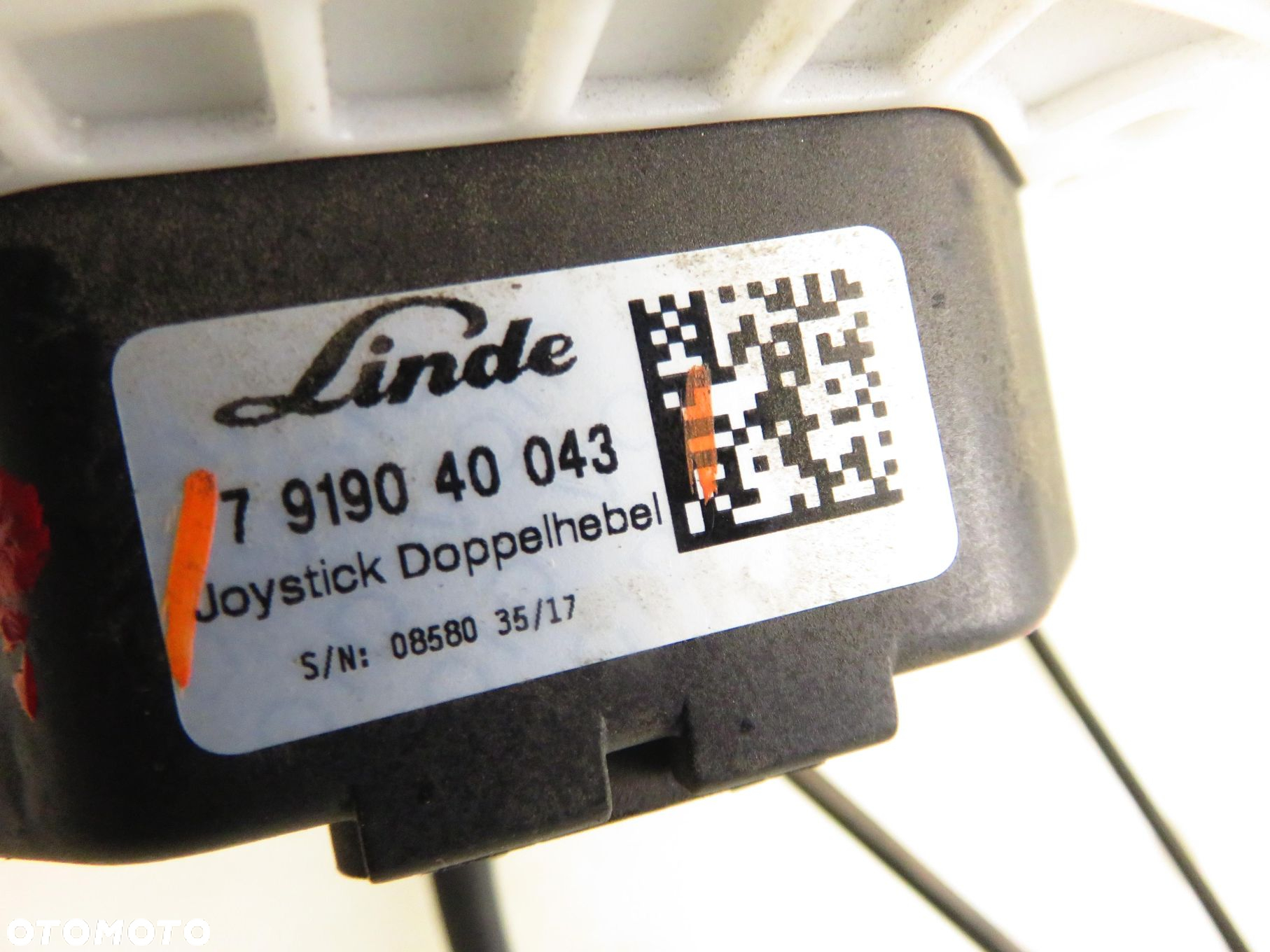 JOYSTICK DRĄŻEK PODWÓJNY WÓZEK LINDE 7919040043 - 7