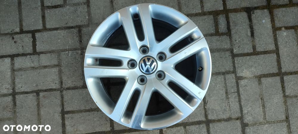 FELGI ALUMNIOWE 5x112 6,5Jx16 CALI ET50 RONAL fi 57.1 1KO601025AJ VW TOURAN GOLF V VI VII JETTA PASSAT AUDI SEAT SKODA KOMPLET 4 SZTUKI - 8