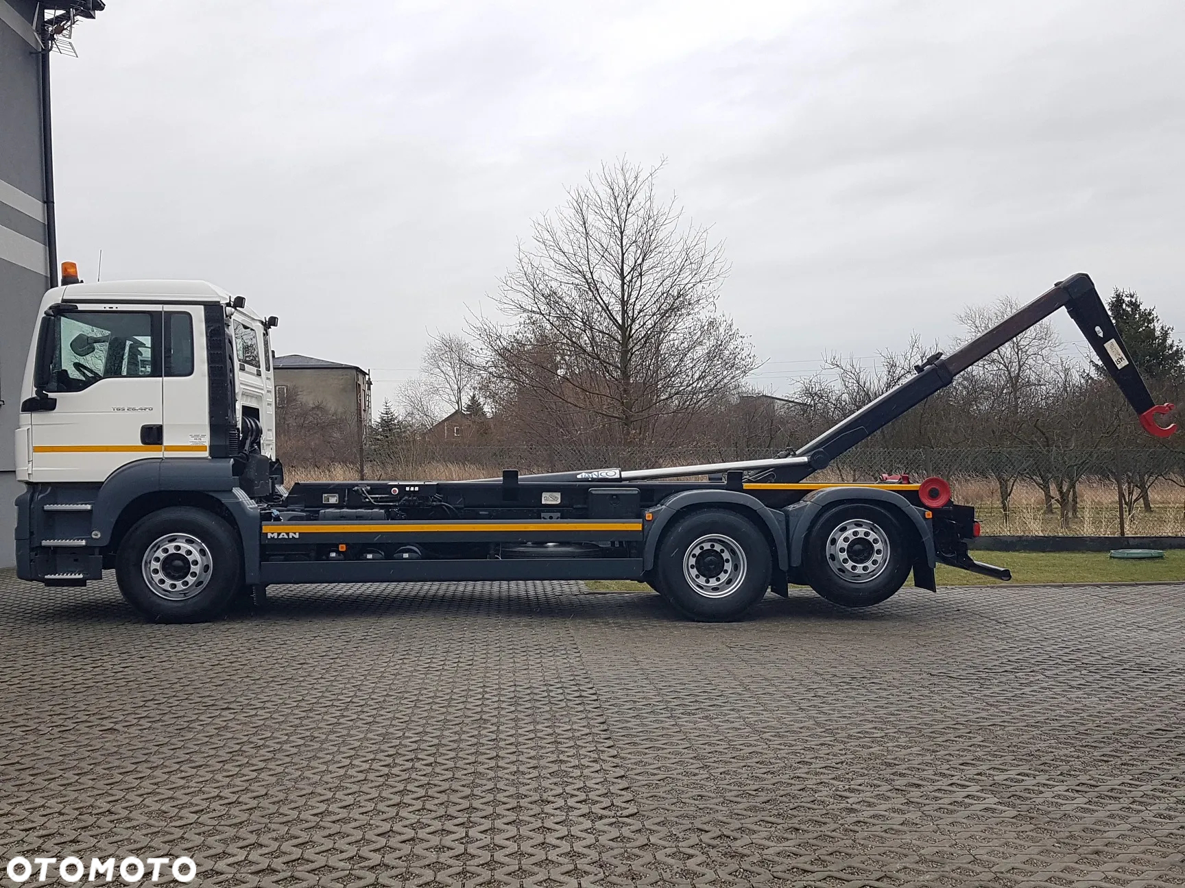 MAN TGS 26.420 E6 HAKOWIEC HS20 6x2 3-OSIE KLIMA - 15
