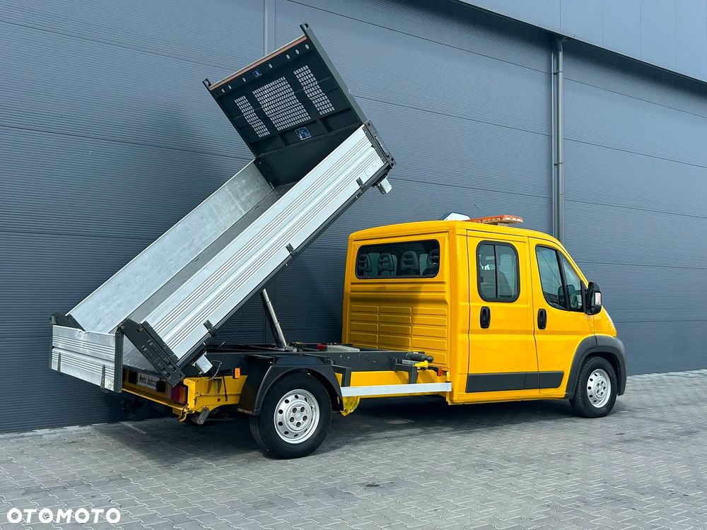 Fiat Ducato 2.3 MultiJet 120KM DOKA + 3 stronny wywrot wywrotka 2,75m Brygadówka 7 osób **KLIMA**Sprowadzony**2011R** - 4