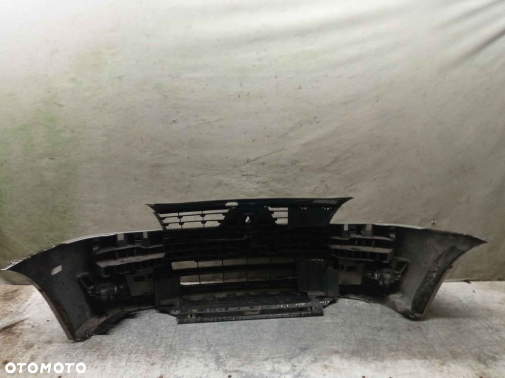 @ ZDERZAK PRZÓD PRZEDNI RENAULT CLIO 2 II LIFT FL CAMPUS TED69 SREBRNY - 2