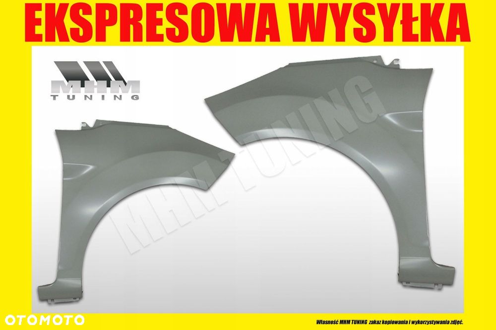 Blotnik przod Ford Fiesta VII mk7 2008- lift 2013- - 2