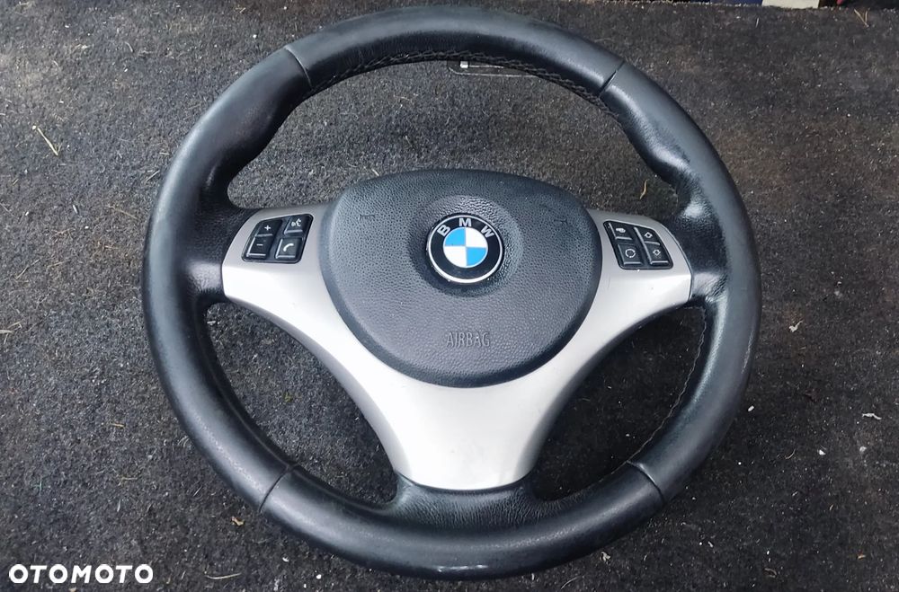 BMW E90 KIEROWNICA MULTIFUNKCJA SKÓRA AIRBAG