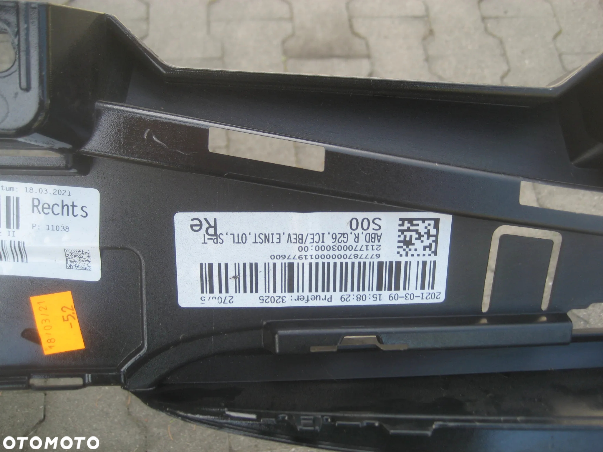 bmw g26 i4 22-25r listwa progowa prawa 5177 7490700 - 9