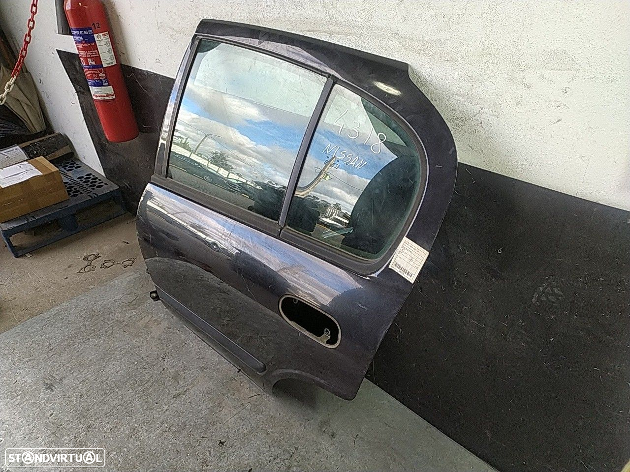 Porta Tras Esquerda Nissan Almera Ii (N16) - 8