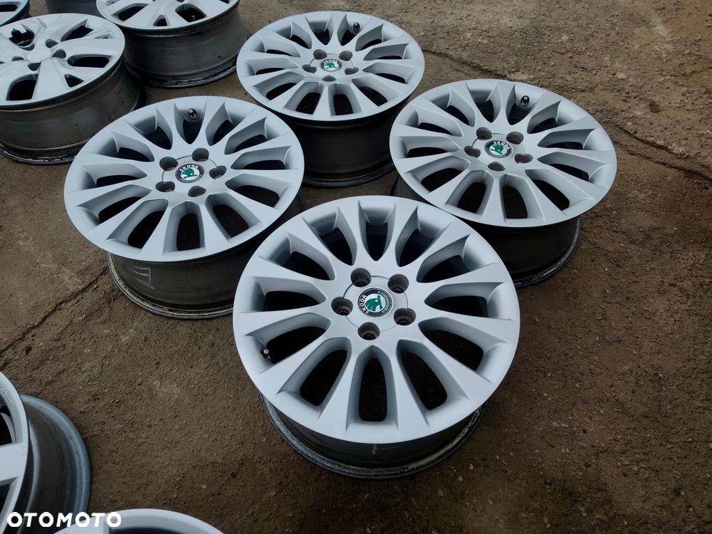 5x112 Felgi Aluminiowe Alufelgi Oryginalne 17 Koła 3T0 SKODA OCTAVIA II III IV 2 3 4 SUPERB YETI KODIAQ KAROQ Legnica ALU-RAD VW SEAT AUDI - 3