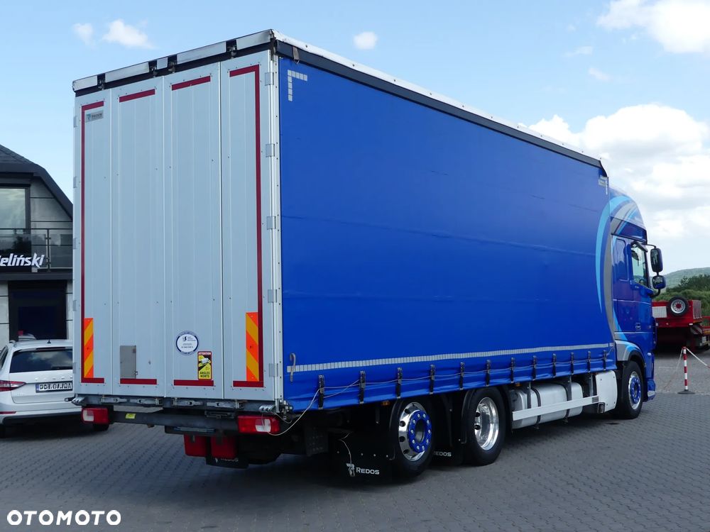 DAF XF 106.530 6x2 / FIRANKA 7.70m / EURO 6 / KLIMATYZACJA POSTOJOWA / - 10