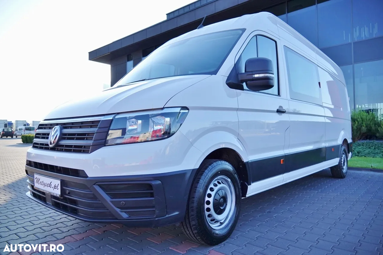 Volkswagen CRAFTER / CREW / TABLĂ / 2020 / Full option / CAROSERIE SCULE / IMPORTAT / CONTRACT POST-SERVICE - 9