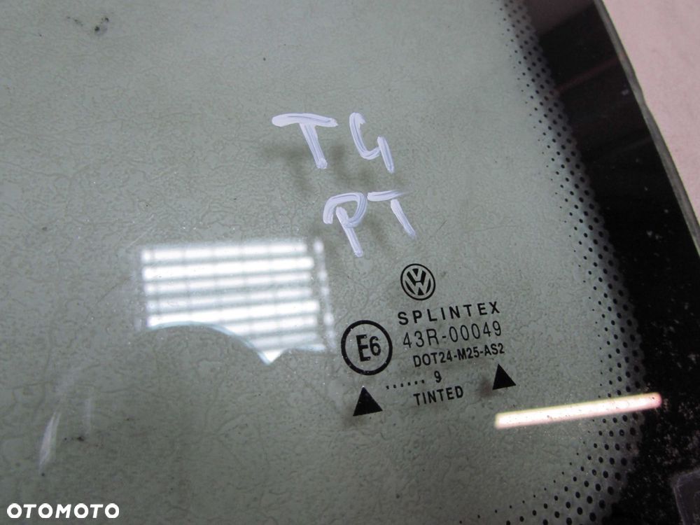 VW T4 MULTIVAN CARAVELLE 99-03 SZYBA KAROSERYJNA TYL PRAWY 99R CLIMATRONIK - 6