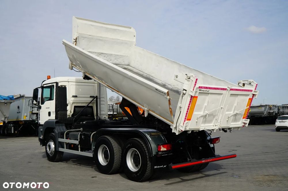 MAN TGS 26.360 / 6X4 / 2 STRONNA WYWROTKA / HYDROBURTA / BORDMATIC MANUAL - 4