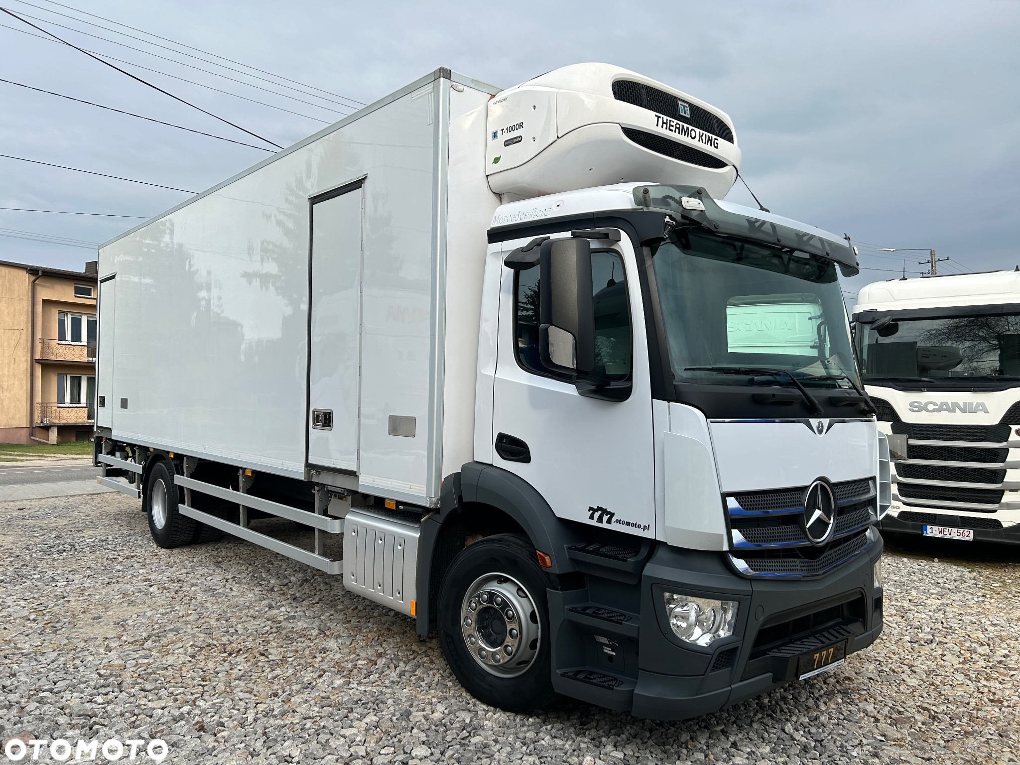 Mercedes-Benz Antos 1824 THERMO King DRZWI + winda + 2x drzwi boczne / 8.3m / z Holandii / KLIMA LEKKI / Axor man Tgm T1000-R - 22