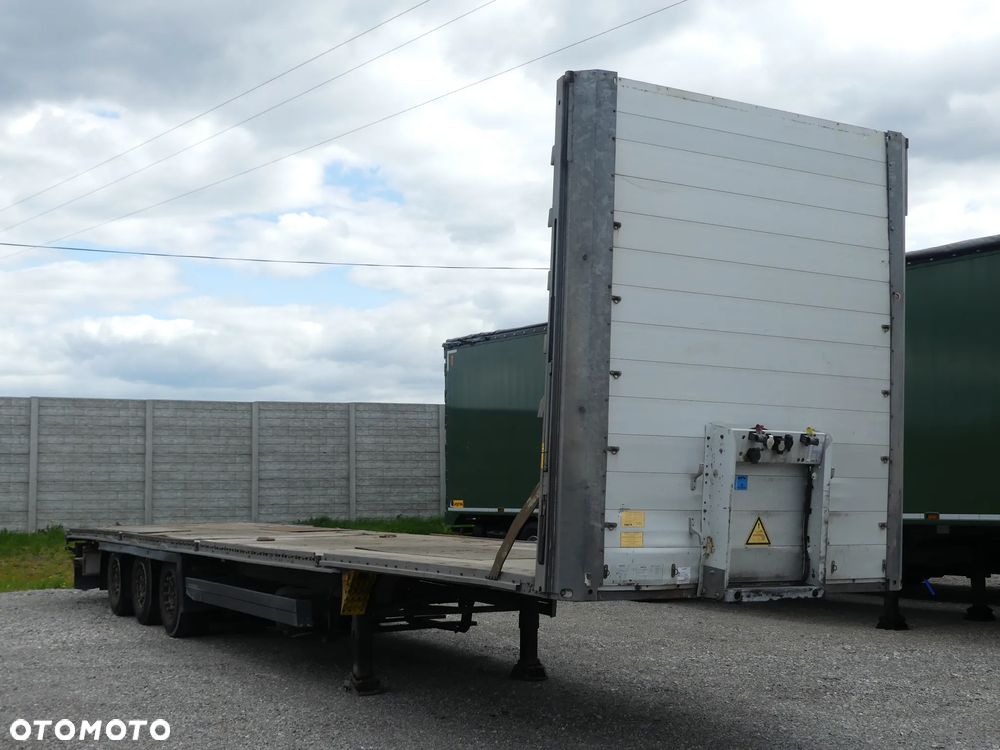Schmitz Cargobull PLATFORMA 13.60 / MEGA / OŚ PODNOSZONA / W OCYNKU / - 8