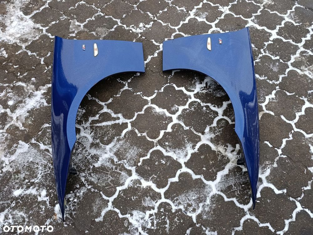 BMW E91 błotnik przedni przód lift kolor LE MANS BLAU METALLI - 1