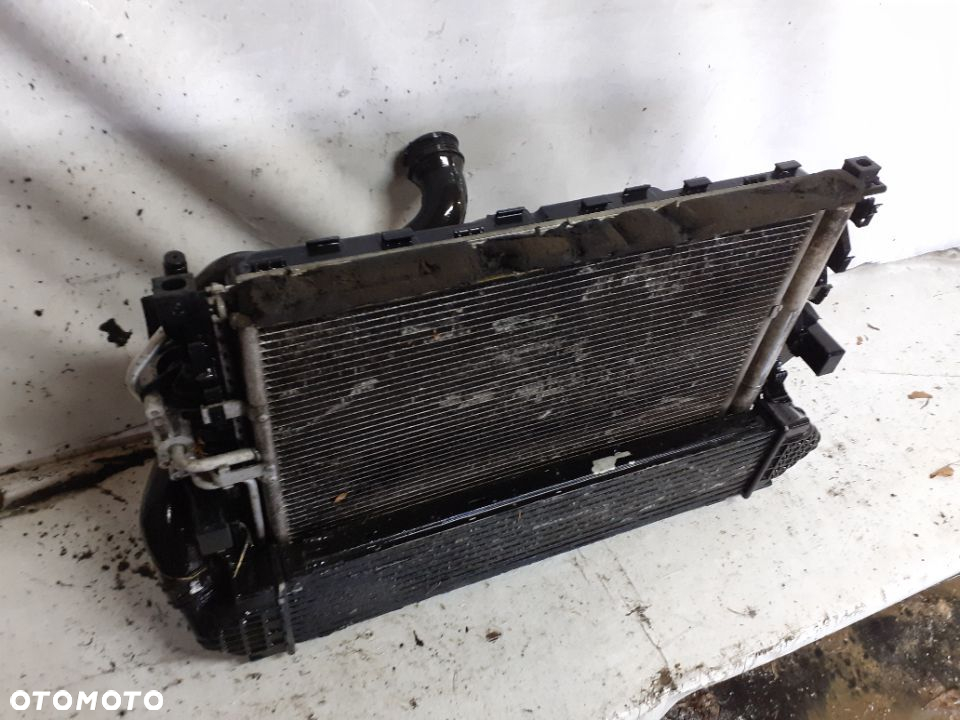 Ford Mondeo MK4 S-max Galaxy 1.6 1.8 2.0 komplet chłodnica wody wentylator intercooler klimy - 5