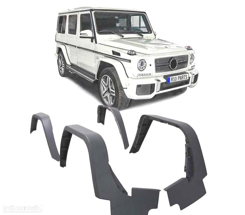 ABAS DE GUARDA LAMAS MERCEDES CLASSE G W463 LOOK AMG G65 - 2