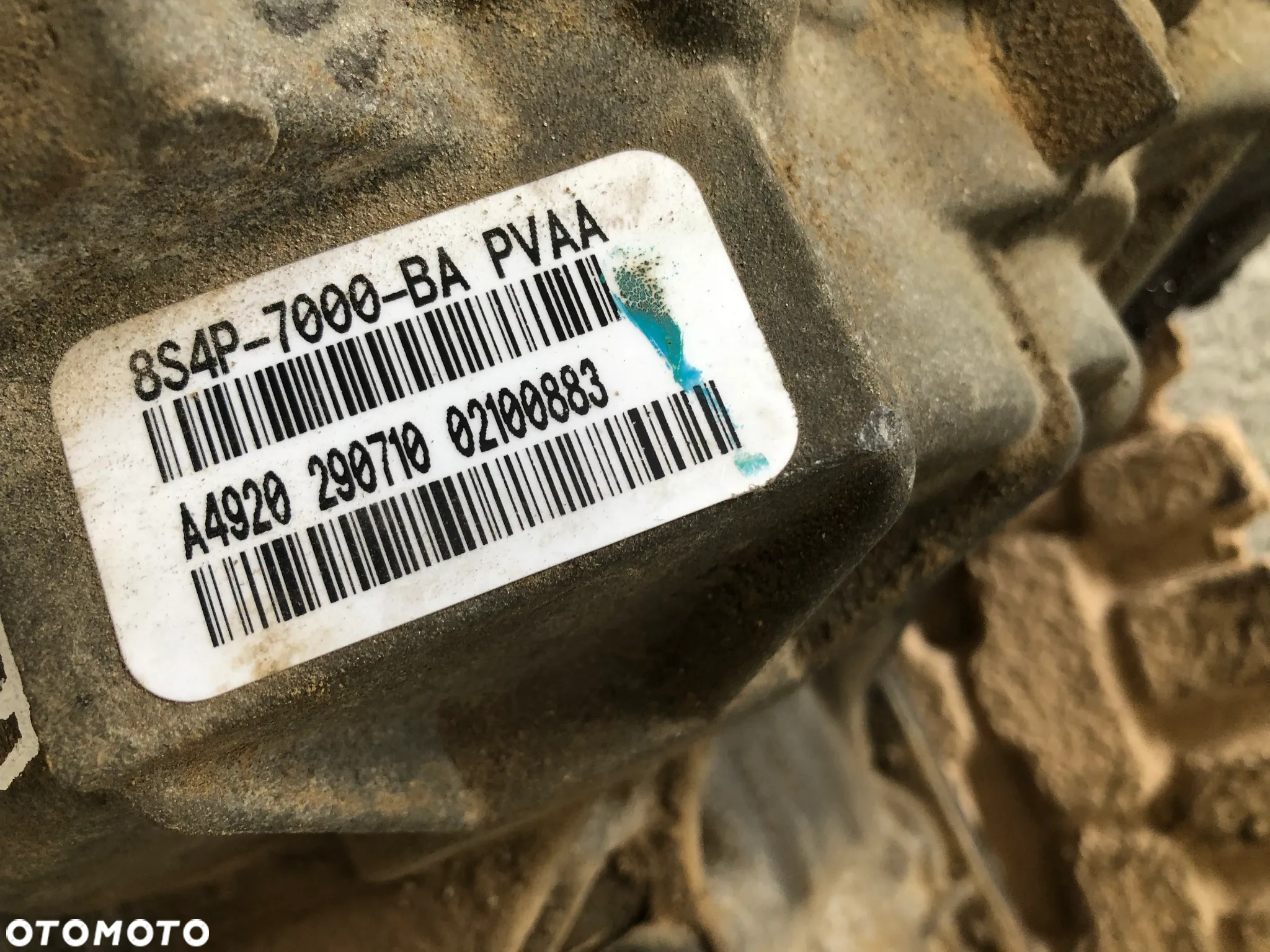 SKRZYNIA BIEGÓW FORD FIESTA MK7 1.6 BENZYNA RF-XS4P-7976-BD - 4